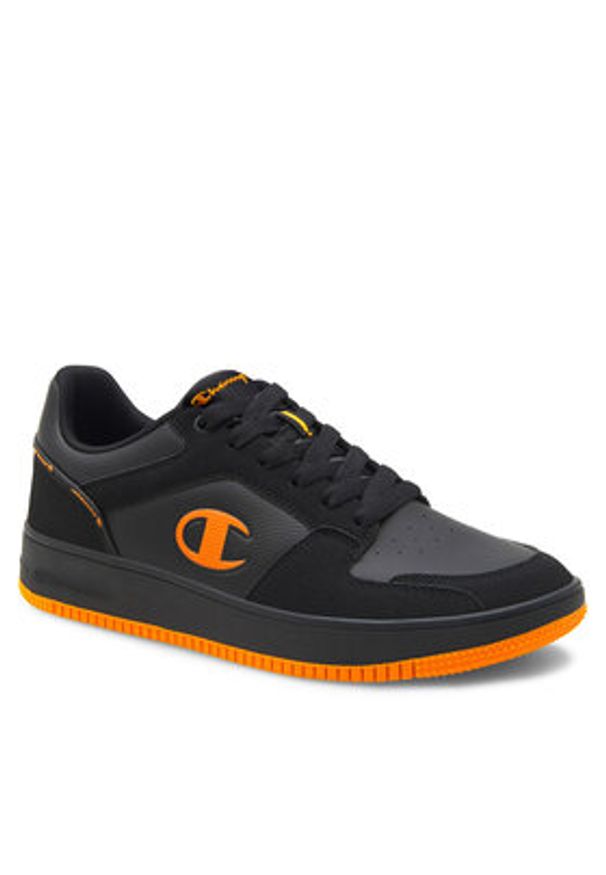 Champion Sneakersy Rebound 2.0 Low S22320-KK001 Czarny. Kolor: czarny. Materiał: skóra
