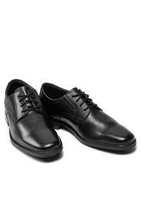 Clarks Półbuty Howard Walk 261612857 Czarny. Kolor: czarny. Materiał: skóra #9