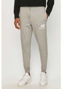 New Balance Spodnie MP03558AG męskie kolor szary. Kolor: szary #1