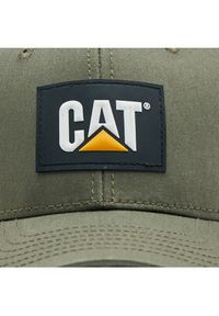 CATerpillar Czapka z daszkiem Cat Patch Zielony. Kolor: zielony. Materiał: bawełna, materiał