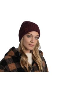 Czapka dla dorosłych Buff Ervin Merino Hat Beanie. Kolor: czerwony. Materiał: wełna. Sezon: zima. Styl: sportowy