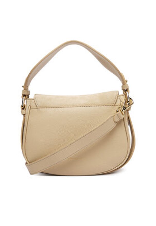 Coccinelle Torebka Coccinellemavery E1 U7H 18 02 01 Beżowy. Kolor: beżowy. Materiał: zamszowe, skórzane