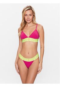 VERSACE - Versace Stringi AUD01042 Różowy. Kolor: różowy. Materiał: bawełna #5