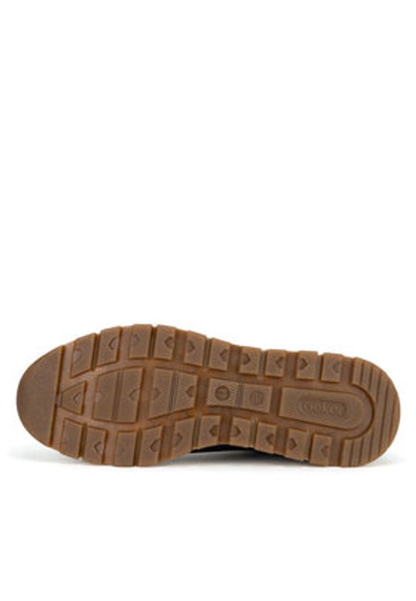 Rieker Sneakersy B0501-14 Granatowy. Kolor: niebieski. Materiał: skóra