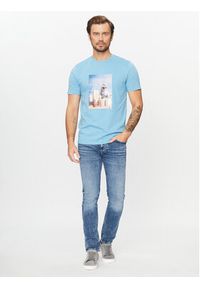 BOSS - Boss T-Shirt Tefragile 50503535 Niebieski Regular Fit. Kolor: niebieski. Materiał: bawełna #2