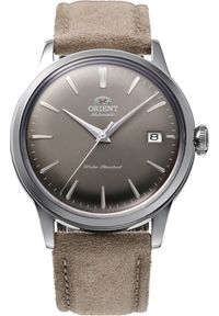 orient - Zegarek męski Orient RA-AC0M13N30B brązowy. Kolor: brązowy #1