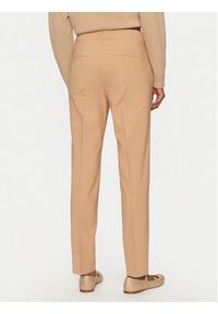 Marella Spodnie materiałowe Gerona 2423136052 Brązowy Straight Fit. Kolor: brązowy. Materiał: syntetyk #2