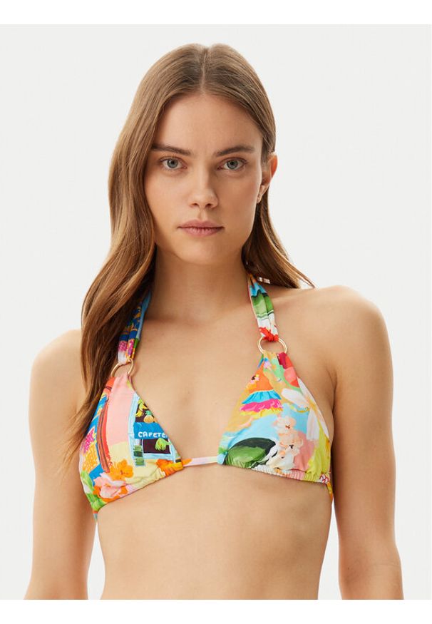 Seafolly Góra od bikini Cuba 31401-231 Kolorowy. Materiał: syntetyk. Wzór: kolorowy