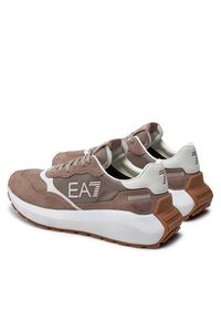 EA7 Emporio Armani Sneakersy X8X186 XK401 U238 Beżowy. Kolor: beżowy. Materiał: materiał #3