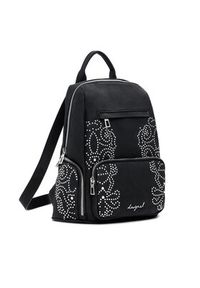 Desigual Plecak Poker Face Chester M 25WAKP35 Czarny. Kolor: czarny. Materiał: skóra #3