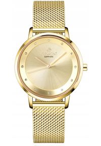 Zegarek Giewont Zegarek Damski Giewont Sapphire Złoty GW4130-B2. Kolor: złoty #1