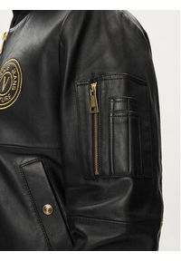 Versace Jeans Couture Kurtka bomber 76GAVP06 Czarny Regular Fit. Kolor: czarny. Materiał: skóra #4