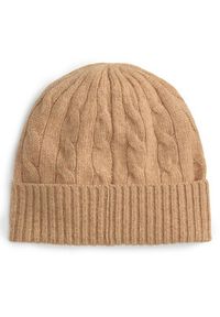 Polo Ralph Lauren Czapka 455981442004 Brązowy. Kolor: brązowy. Materiał: wełna #3