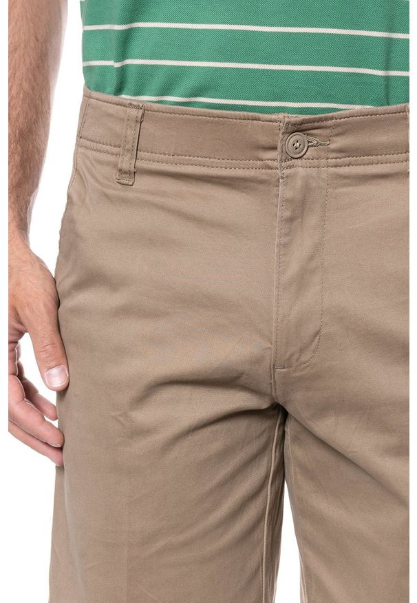 Lee - LEE COMFORT SHORT XM KHAKI L71ZPB08 112119599. Kolor: brązowy