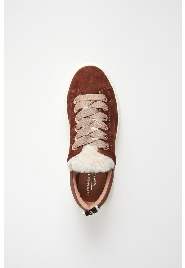 Alexander Smith - Sneakersy zamszowe Wembley ALEXANDER SMITH. Materiał: zamsz