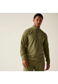 DARE 2B - Freethink II Męski polar narciarski z zamkiem błyskawicznym. Kolor: zielony. Materiał: polar. Sezon: zima. Sport: narciarstwo #1