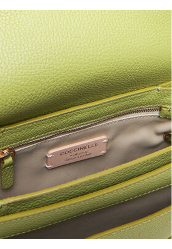 Coccinelle Torebka E1 SSL 15 01 01 Zielony. Kolor: zielony. Materiał: skórzane