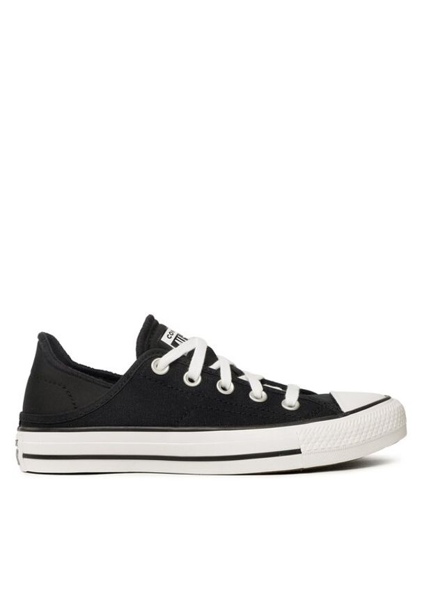 Converse Trampki Chuck Taylor All Star Crush Heel Ox A03075C Czarny. Kolor: czarny. Materiał: materiał