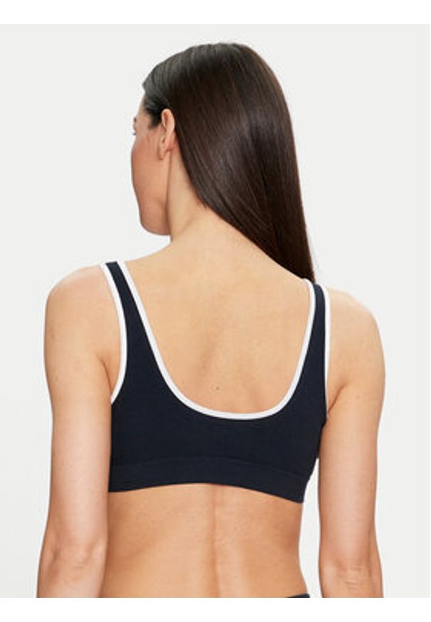 TOMMY HILFIGER - Tommy Hilfiger Biustonosz top UW0UW05217 Granatowy. Kolor: niebieski. Materiał: bawełna