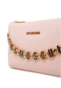 Love Moschino - LOVE MOSCHINO Torebka JC4072PP1ML1360A Różowy. Kolor: różowy. Materiał: skórzane #3