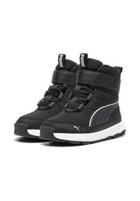 Puma - Dziecięce buty PUMA Evolve PUMA Black Strong Gray White. Kolor: biały, wielokolorowy, czarny, szary