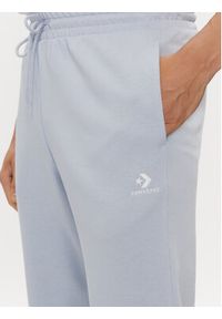Converse Spodnie dresowe Unisex Core 10023873-A26 Niebieski Regular Fit. Kolor: niebieski. Materiał: bawełna #7