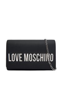 Love Moschino - LOVE MOSCHINO Torebka JC4103PP1OKD000B Czarny. Kolor: czarny. Materiał: skórzane #1