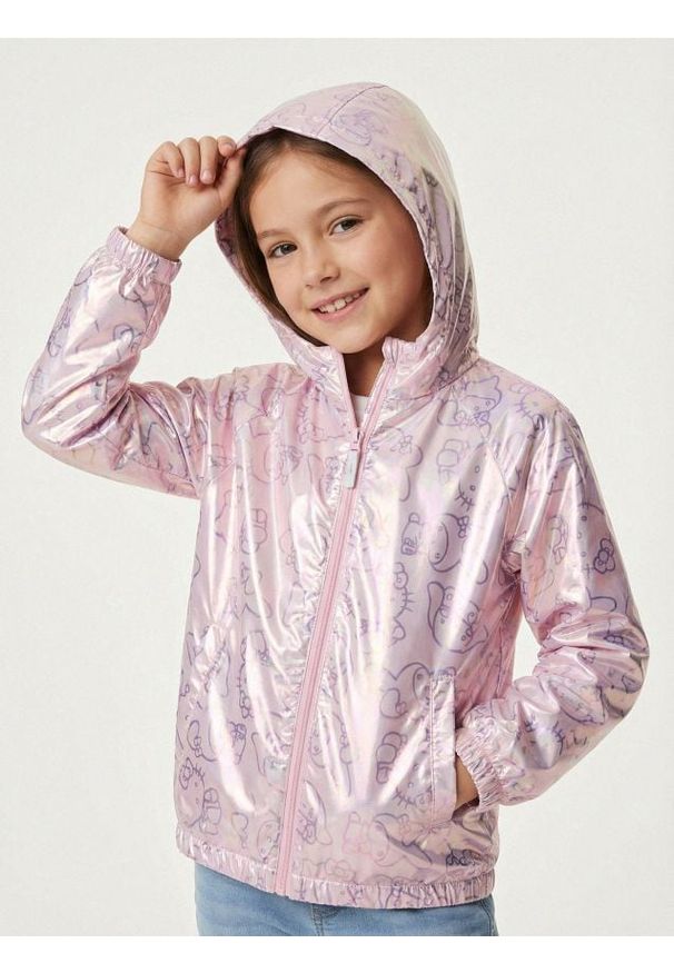 Sinsay - Kurtka bomberka ze wzorem Hello Kitty - wielobarwny. Wzór: motyw z bajki