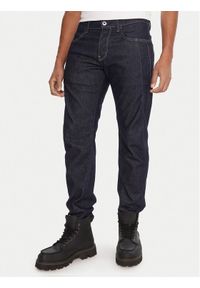 G-Star RAW - G-Star Raw Jeansy Contor 3D D27222-D316 Granatowy Slim Fit. Kolor: niebieski. Materiał: bawełna #1