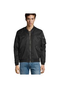 SOL'S - Kurtka Rebel Dla Dorosłych Unisex. Kolor: czarny