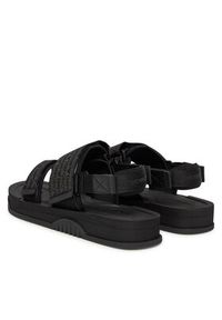 Emporio Armani Sandały X4P141 XR343 K001 Czarny. Kolor: czarny. Materiał: materiał #6