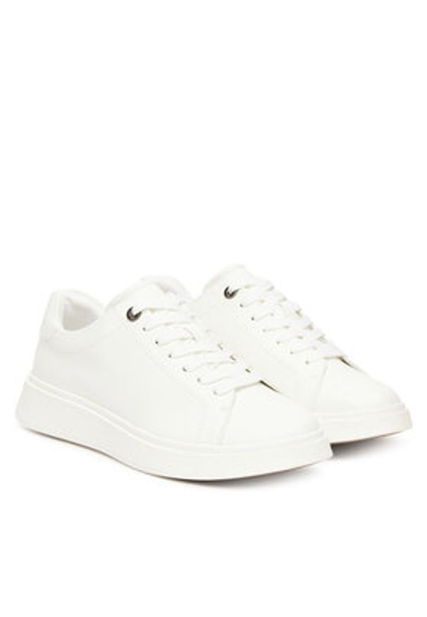 Aldo Sneakersy Magnus 13711685 Biały. Kolor: biały. Materiał: skóra