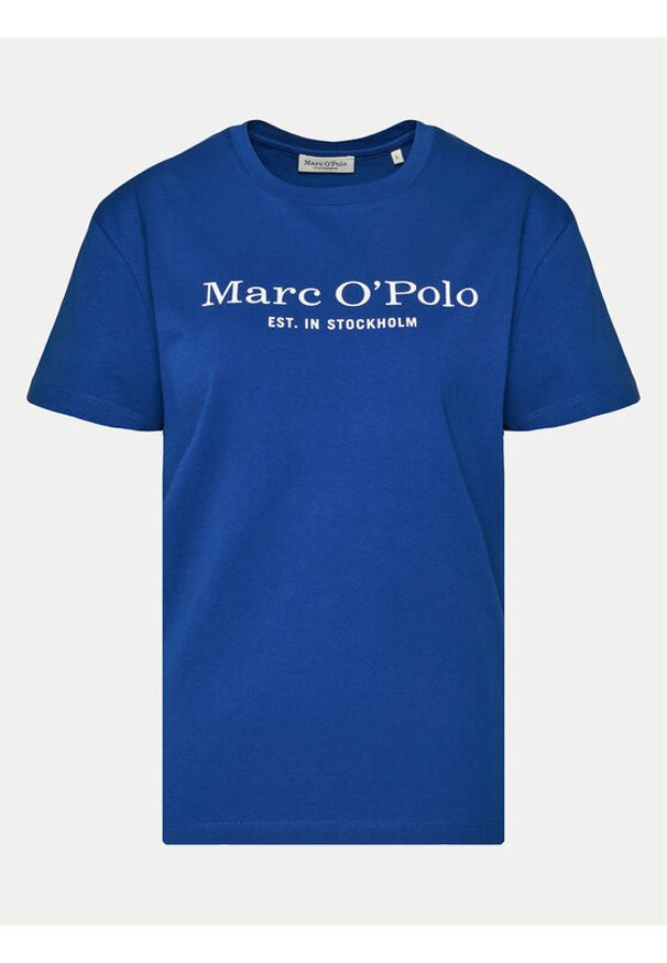 Marc O'Polo T-Shirt 502 2293 51055 Niebieski Regular Fit. Typ kołnierza: polo. Kolor: niebieski. Materiał: bawełna