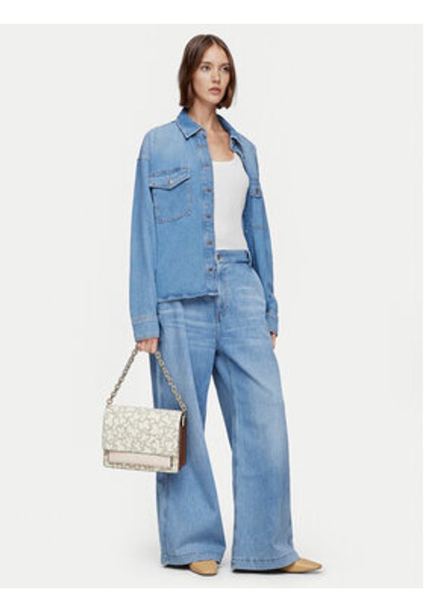 Tous - TOUS Torebka Bandolera M. Audree K Icon 2001799504 Écru. Materiał: skórzane