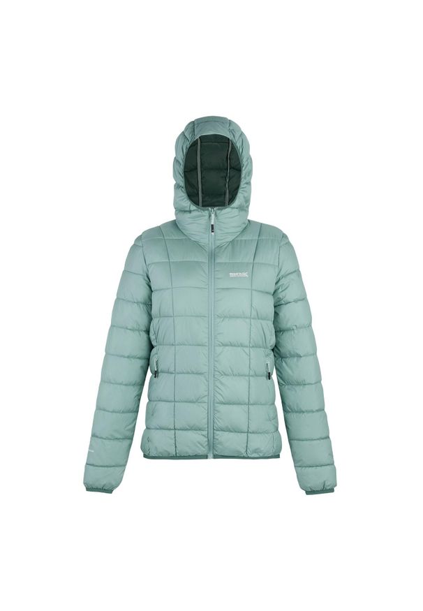 Regatta - Kurtka Ocieplana Damska Asper. Kolor: zielony. Materiał: puch. Sport: turystyka piesza