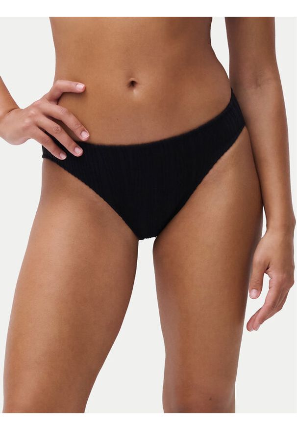 Chantelle Dół od bikini C12VA0 Czarny. Kolor: czarny. Materiał: syntetyk