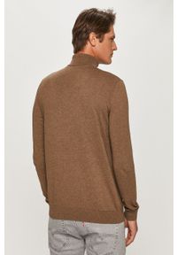 Selected Homme - Sweter. Typ kołnierza: golf. Kolor: brązowy. Materiał: materiał. Długość rękawa: długi rękaw. Długość: długie #2