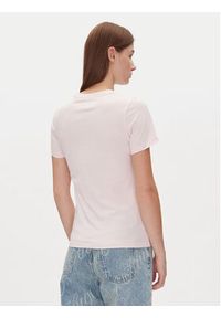 Hugo - HUGO T-Shirt Classic Tee_B 50510772 Różowy Slim Fit. Kolor: różowy. Materiał: bawełna #4