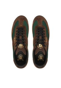 Polo Ralph Lauren Sneakersy 809974046001 Brązowy. Kolor: brązowy. Materiał: zamsz, skóra #4
