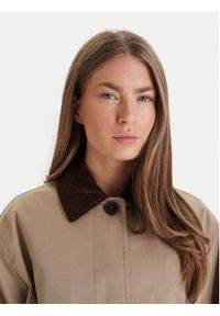 TOMMY HILFIGER - Tommy Hilfiger Płaszcz przejściowy 2-In-1 WW0WW47765 Beżowy Regular Fit. Kolor: beżowy. Materiał: syntetyk #2