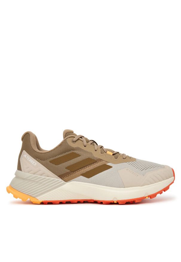 Adidas - adidas Buty do biegania Terrex Soulstride JQ1598 Brązowy. Kolor: brązowy. Materiał: materiał. Model: Adidas Terrex