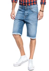 Lee - SPODENKI LEE 5 POCKET SHORT WASHED LUTHER L73EGAPE 112120423. Materiał: jeans #3