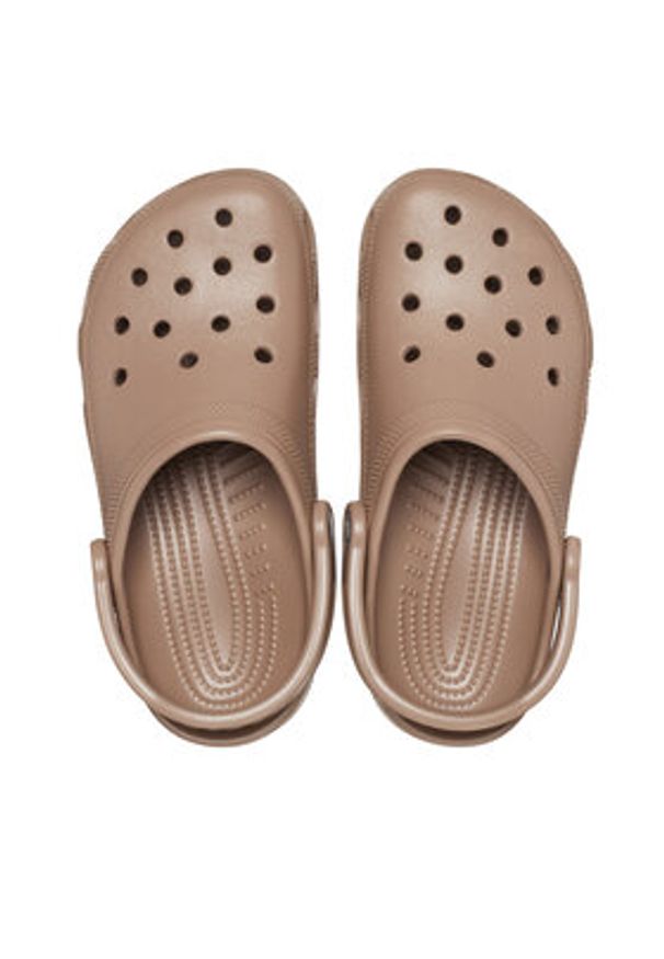 Crocs Klapki Classic 10001 Beżowy. Kolor: beżowy