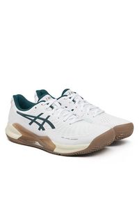 Asics Buty do tenisa Gel-Challenger 14 Clay 1041A449 Biały. Kolor: biały. Materiał: skóra. Sport: tenis #5