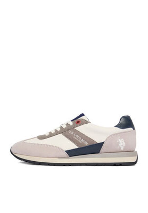 U.S. Polo Assn. Sneakersy EO-SEANY001M/6LS1 Szary. Kolor: szary. Materiał: skóra