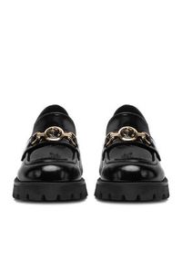 Eva Minge Loafersy EO-MOCCA-01 Czarny. Kolor: czarny. Materiał: skóra