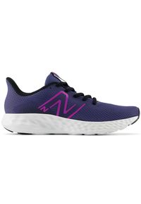 Buty damskie New Balance W411RL3 – fioletowe. Kolor: fioletowy. Materiał: syntetyk, materiał. Szerokość cholewki: normalna. Sport: fitness, bieganie