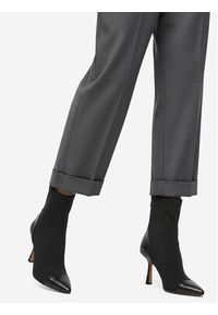 Nine West Botki CEO-NOURA-01 Czarny. Kolor: czarny. Materiał: materiał #4