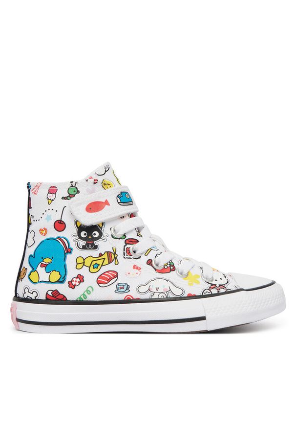 Trampki Converse. Wzór: kolorowy