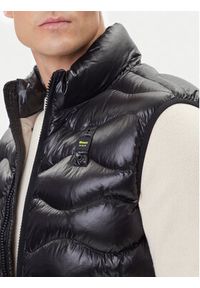 Blauer Bezrękawnik 25WBLUX02081 Czarny Regular Fit. Kolor: czarny. Materiał: syntetyk. Długość rękawa: bez rękawów #3